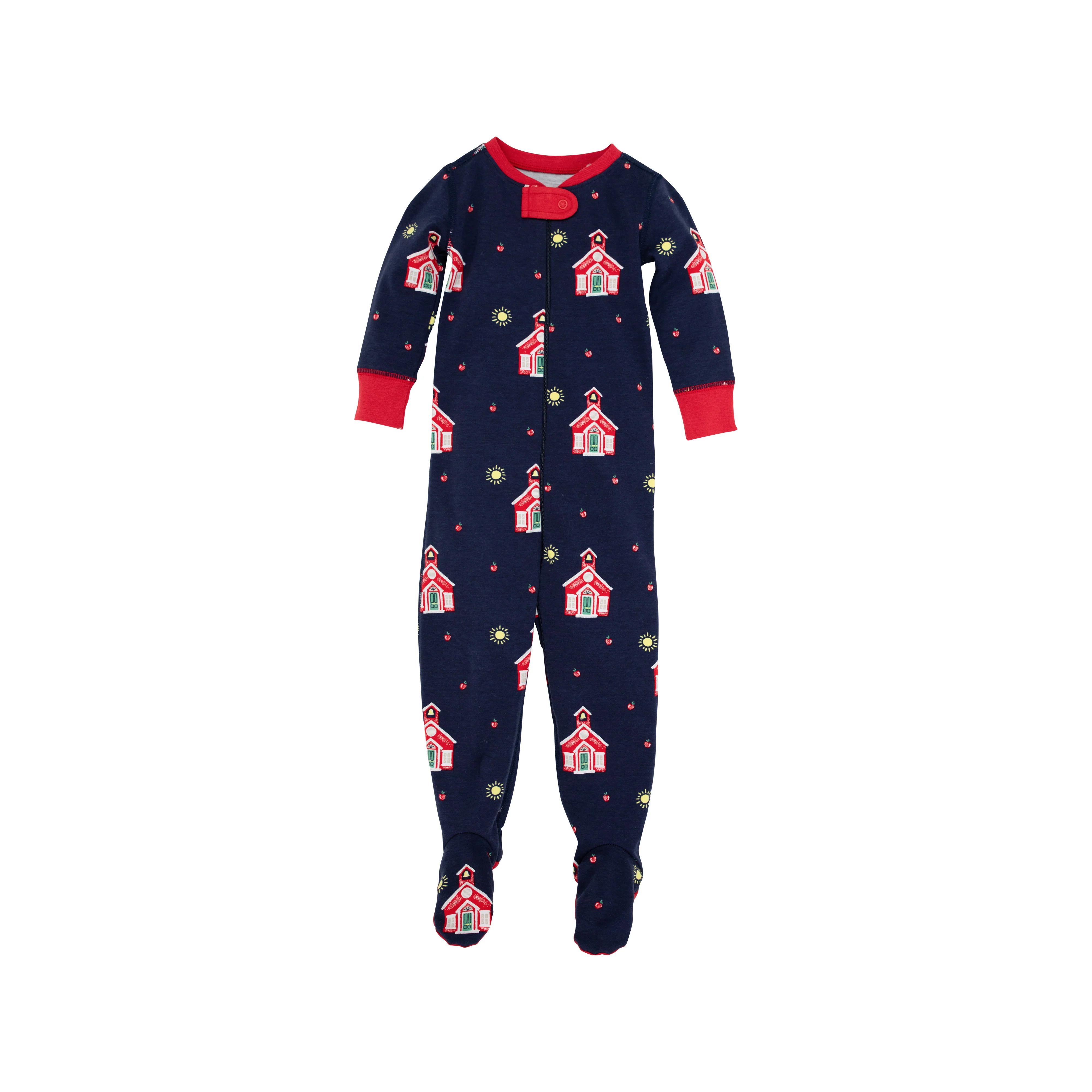 Knox's Night Night (Unisex) - Happy Little School House with Richmond Red | The Beaufort Bonnet Company