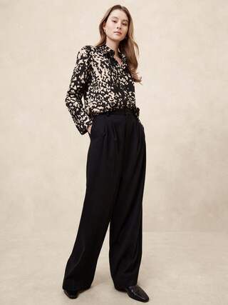 Classic Silky Shirt | Banana Republic Factory