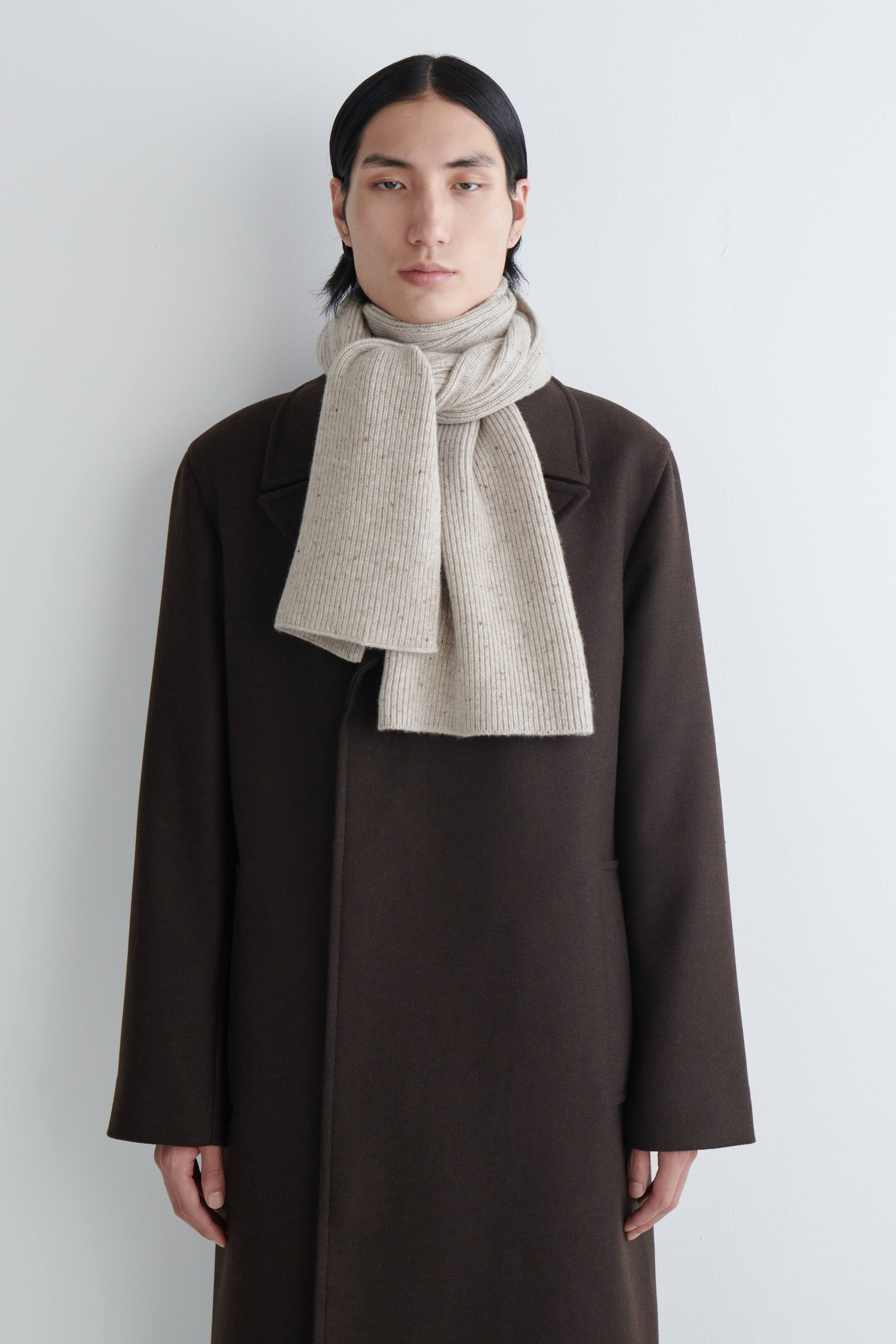 GERIPPTER SCHAL AUS WOLL-KASCHMIR-MIX | H&M (DE, AT, CH, NL, FI)