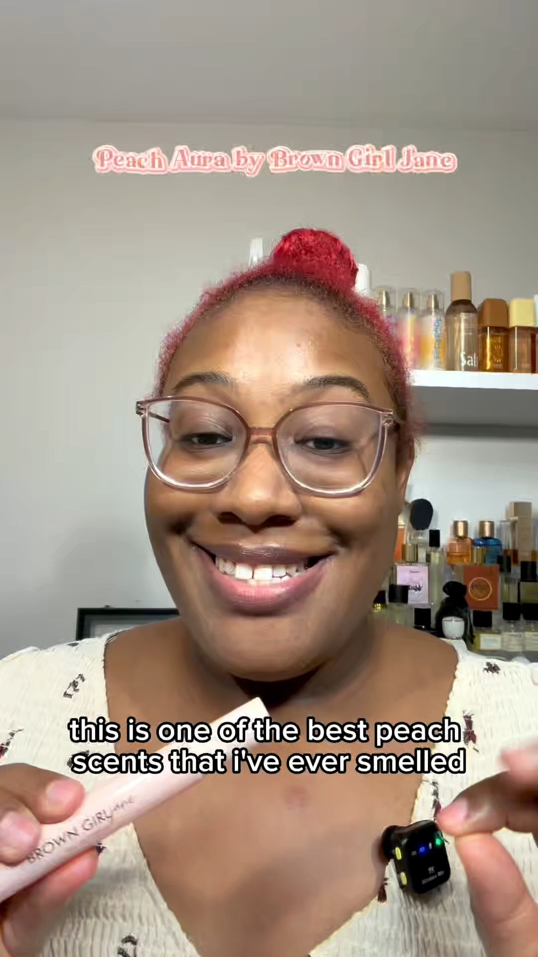 #paidlinks SHOP this item on my website in bio! This fragrance in one word….stunning. It’s everything I love in a peach fragrance it’s juicy, sweet, and strong. This is a full bottle worthy purchase for me. 
.
.
#peachfragrance
#peachaura
#browngirljane
#womanownedbusiness

#LTKSpringSale #LTKBeauty #LTKselfcare