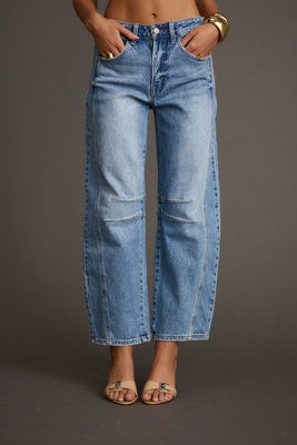 Muse Barrel Denim Jeans 31 | 12th Tribe