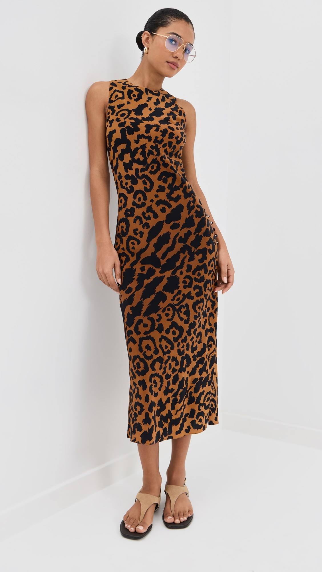 Adelaide Leopard Silk Dress | Shopbop