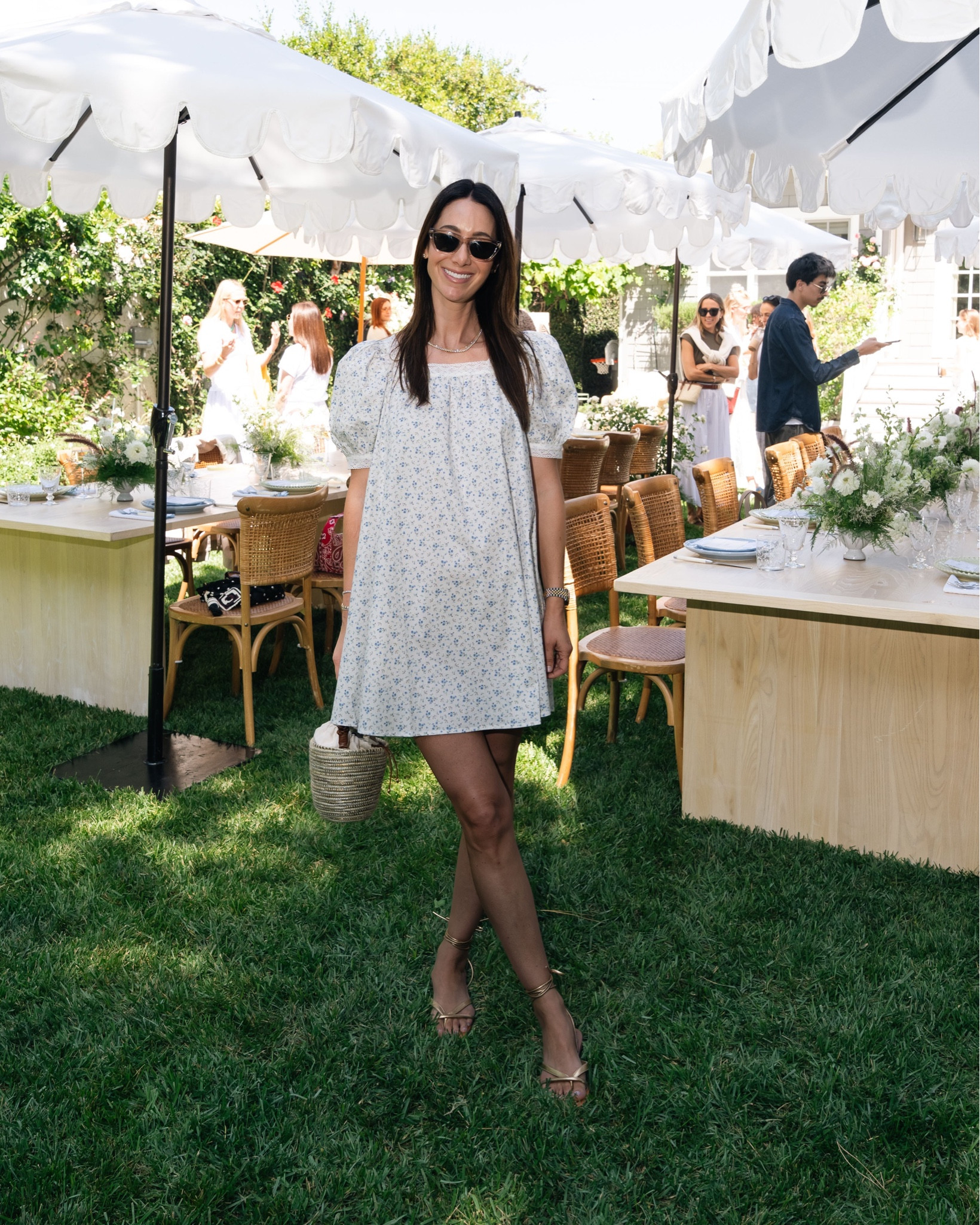 @mallykgoldman x @Shopbop is live (and sold out so fast) floral is sold out but the plaid is available. I’m wearing an XS. Linking similar sandals!

#LTKootd #LTKdayinmylife #LTKSeasonal