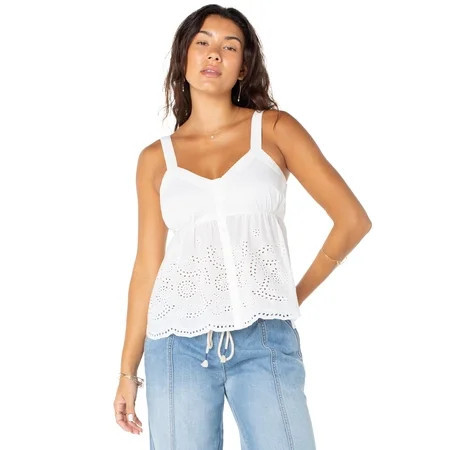 Celebrity Pink Women s and Women s Plus Crochet Cami Top Sizes XS-XXXL | Walmart (US)