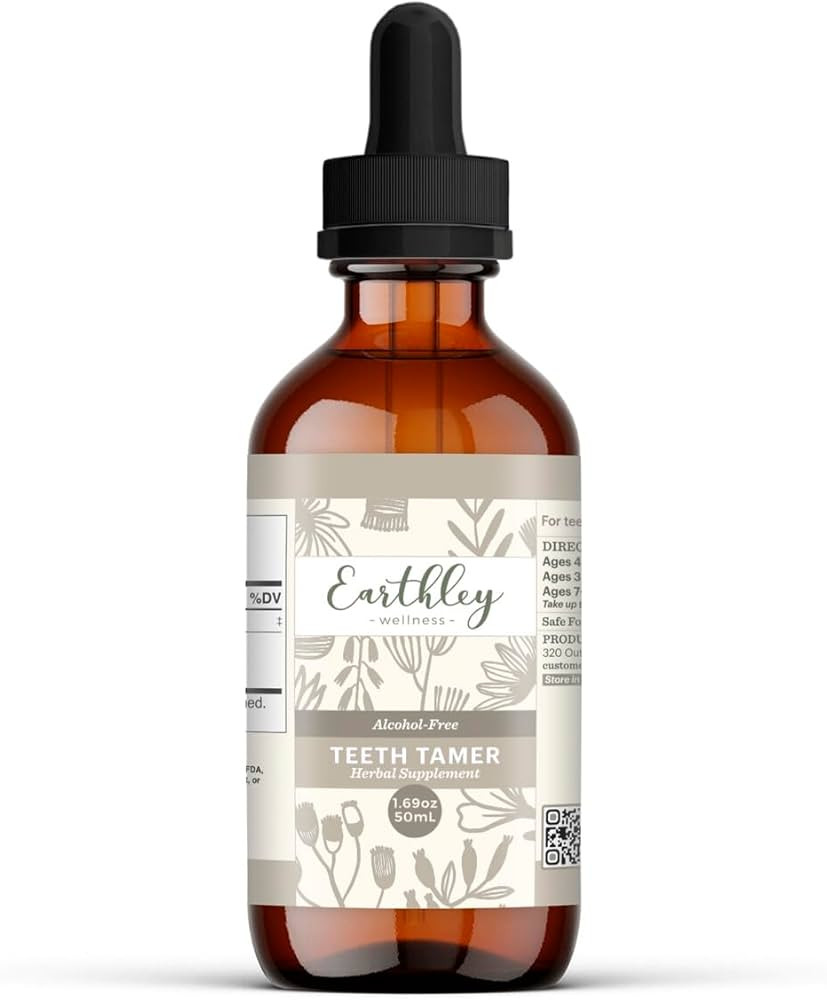 Earthley Wellness Teeth Tamer, Teething Relief for Babies & Kids, Soothes Drooling, Gum Discomfor... | Amazon (US)