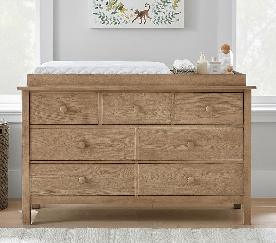 Kendall 7-Drawer Dresser & Topper Set (55w x 19d") | Pottery Barn Kids