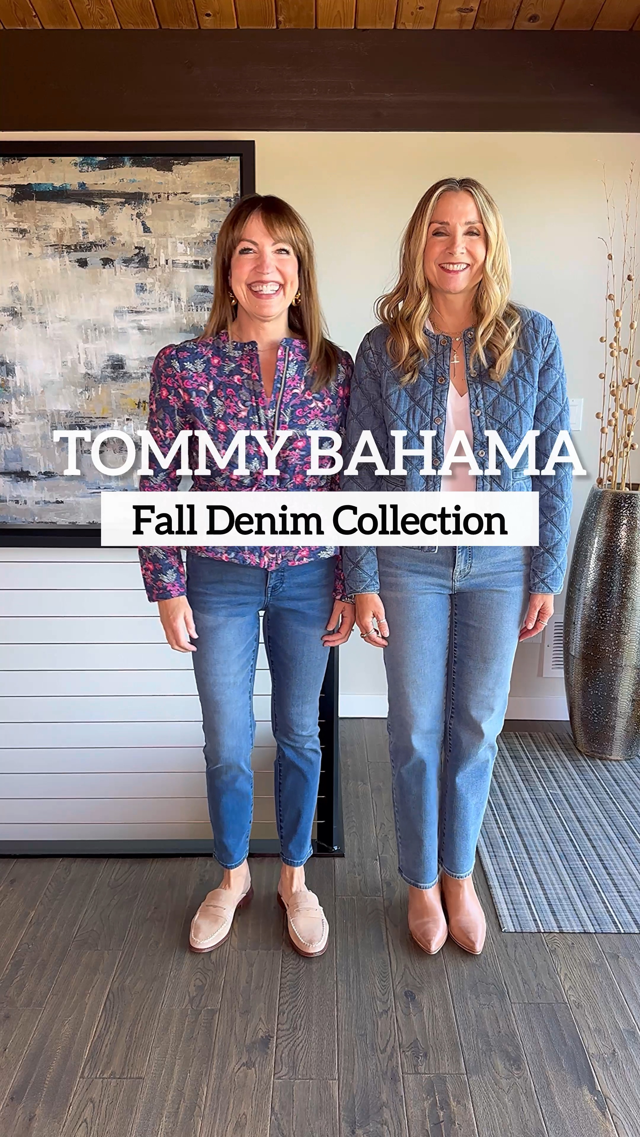You might associate @tbahama with stylish vacation looks, but they also have the most amazing jeans!!💙

Indigo Palms Denim is seriously the most comfortable, softest denim, and they come in skinny ankle, cropped mini bootcut, cropped wide leg, boyfriend, and straight leg! 

We really appreciate the flattering, comfortable mid rise. We’re ready for a break from high rise! Paired with the cutest tops, blouses and jackets, Tommy Bahama has us feeling so stylish and ready for fall!🍂
#WelcomeToMyParadise
Work outfit, fall outfit, teacher outfit, quilted jacket, floral blouse, suede jacket, vacation outfit #ltkseasonal

#LTKOver40 #LTKWorkwear #LTKStyleTip