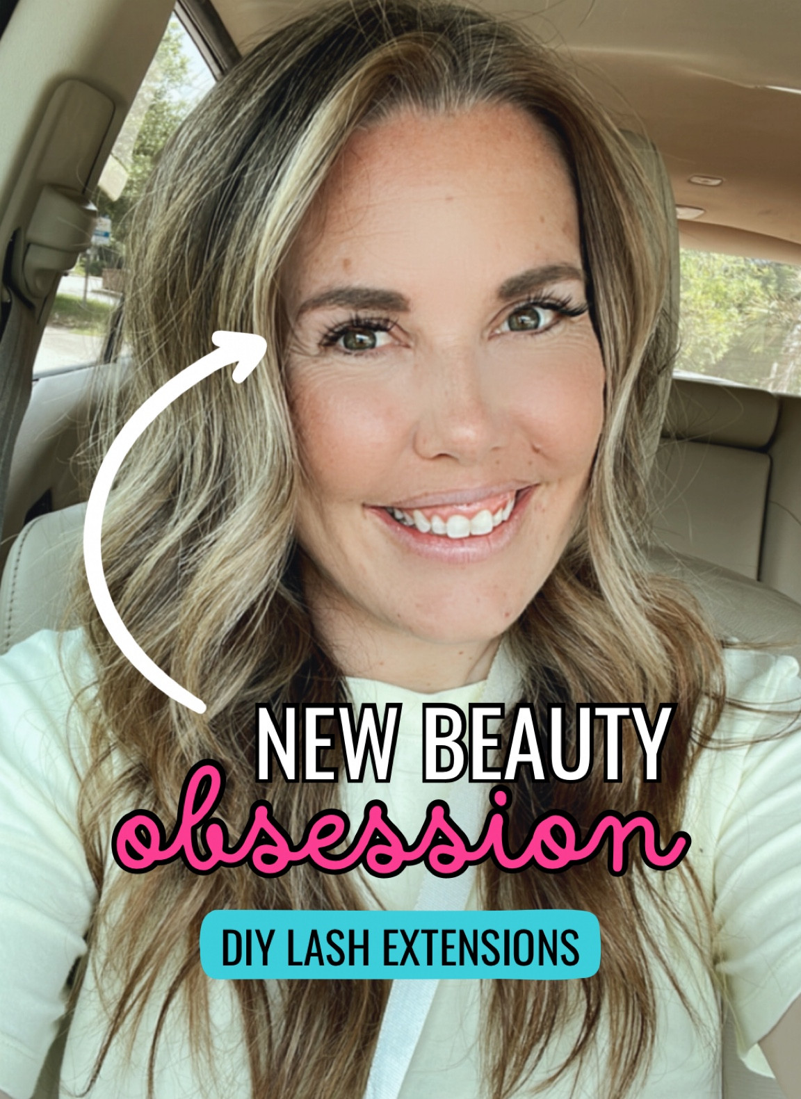 I’m obsessed with these DIY faux lash extensions that I can wear for 2 weeks! 