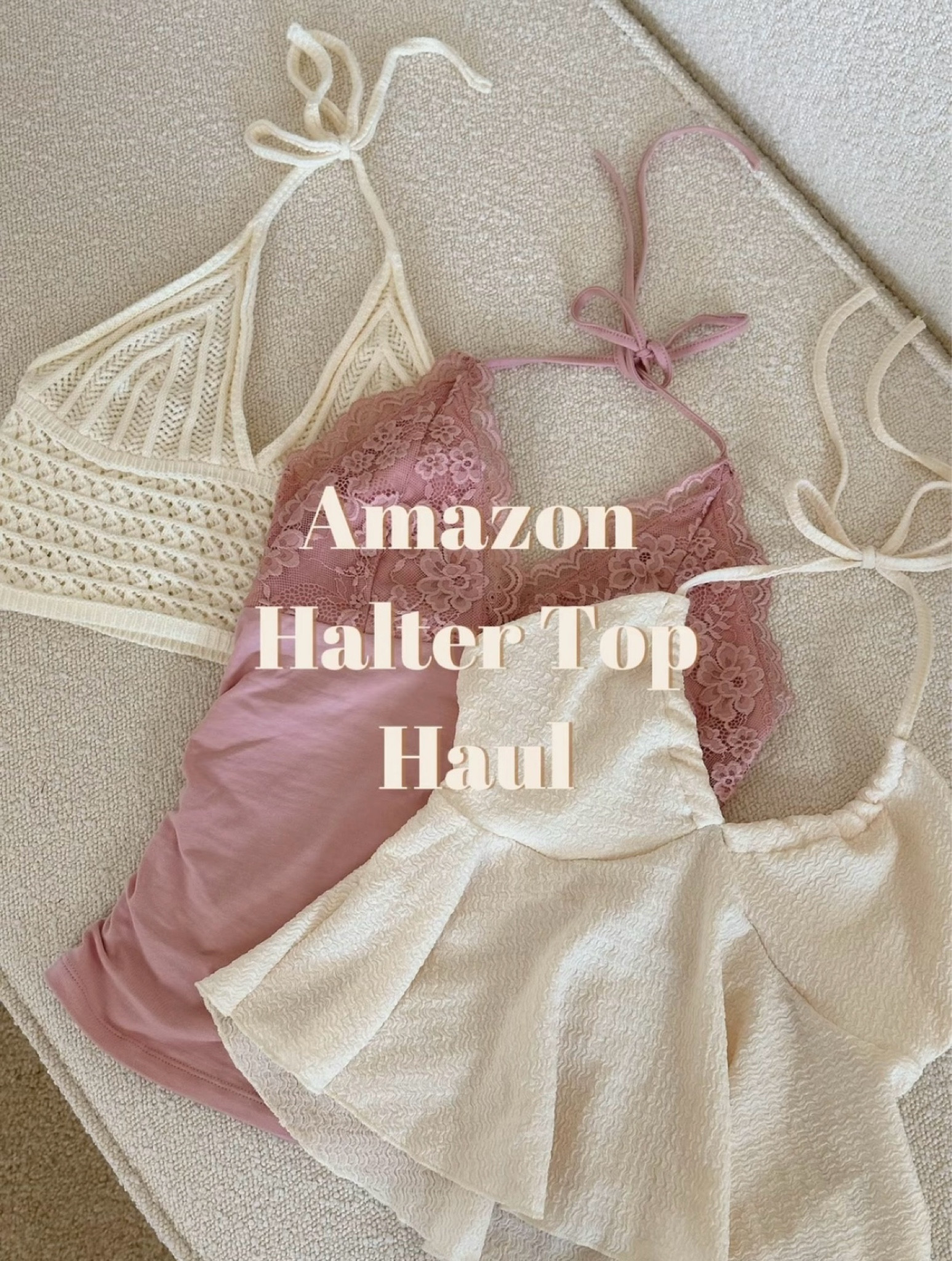 Amazon halter tops 

#LTKStyleTip #LTKFindsUnder50 #LTKSeasonal