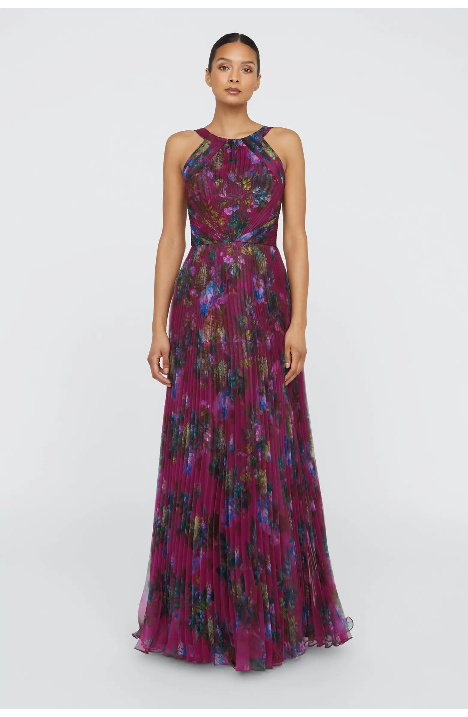 Naveen Pleated Gown | Nordstrom