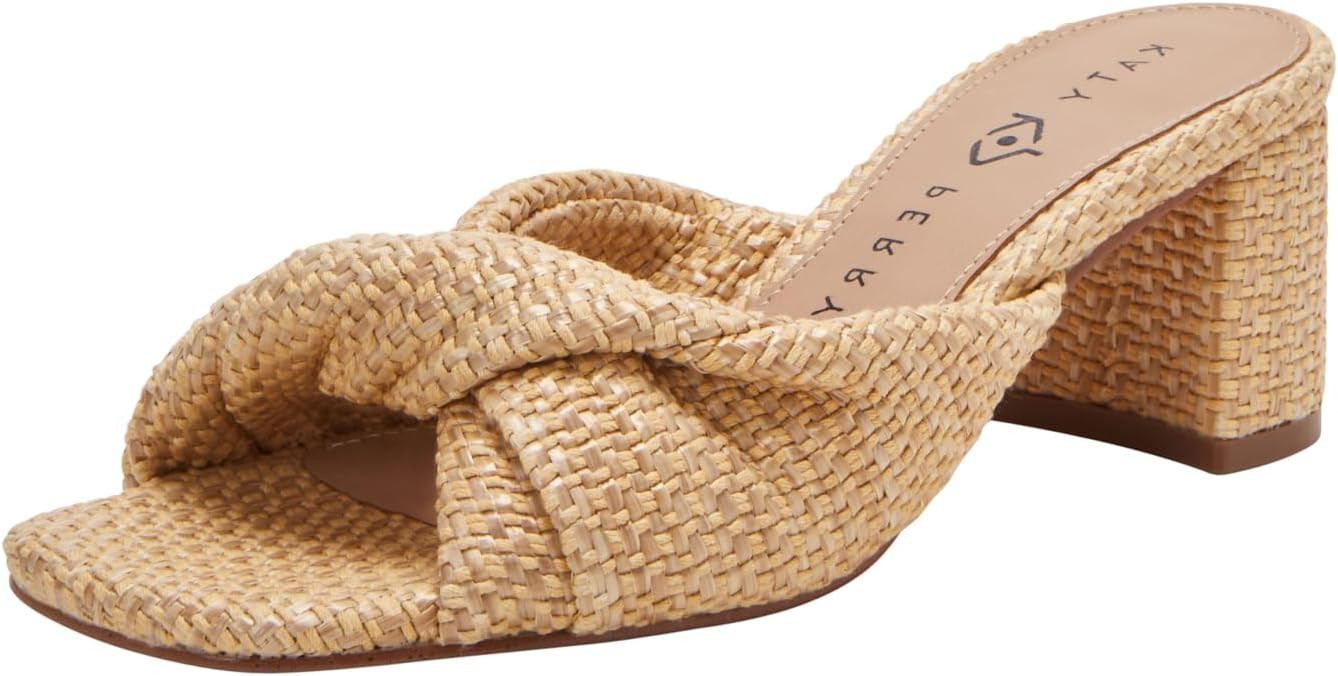 Katy Perry Women's The Tooliped Twisted Sandal Heeled | Amazon (US)