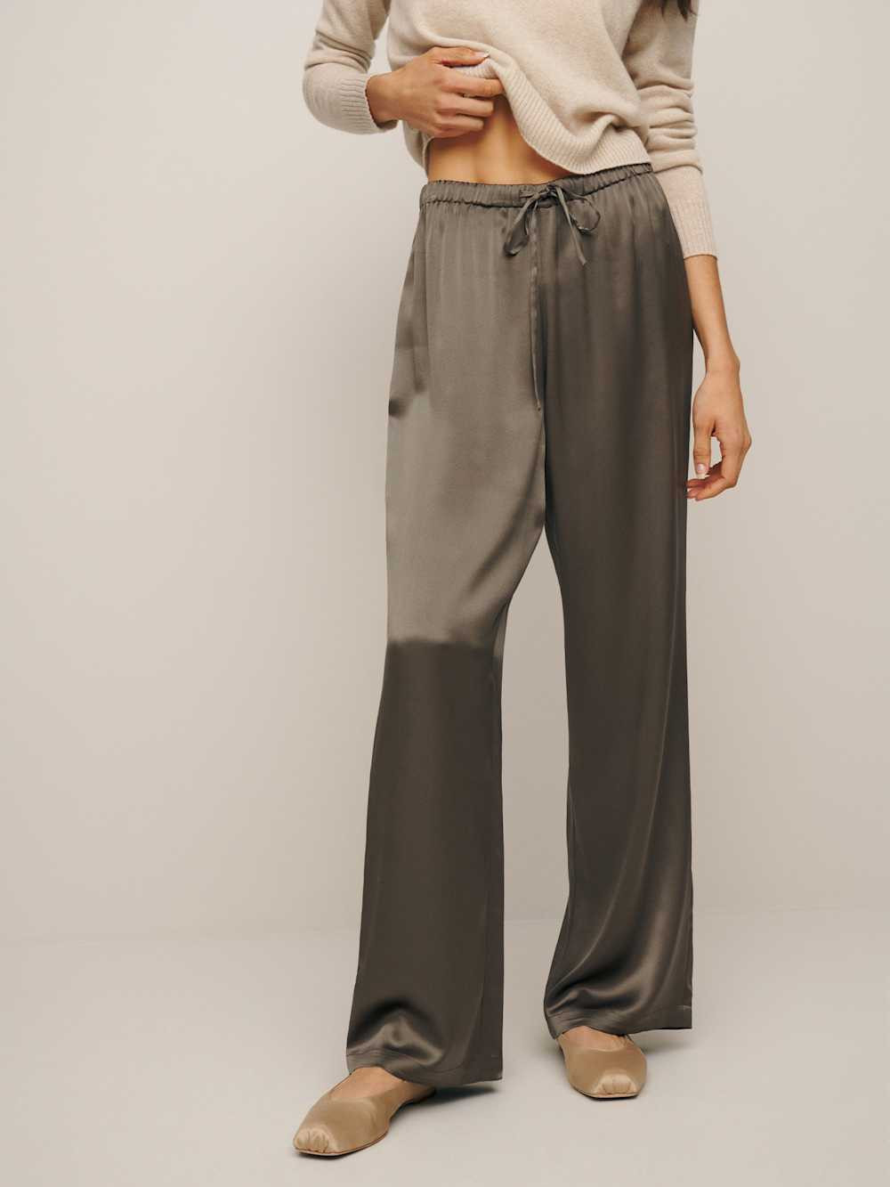 Olina Silk Pant | Reformation (Global)
