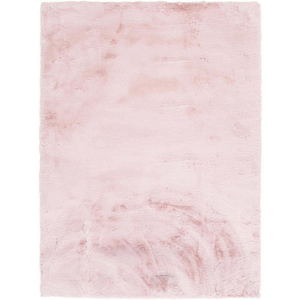 Bazaar Piper Dusty Rose 8 ft. x 10 ft. Solid Polyester Area Rug-5250.226.65HCM - The Home Depot | The Home Depot