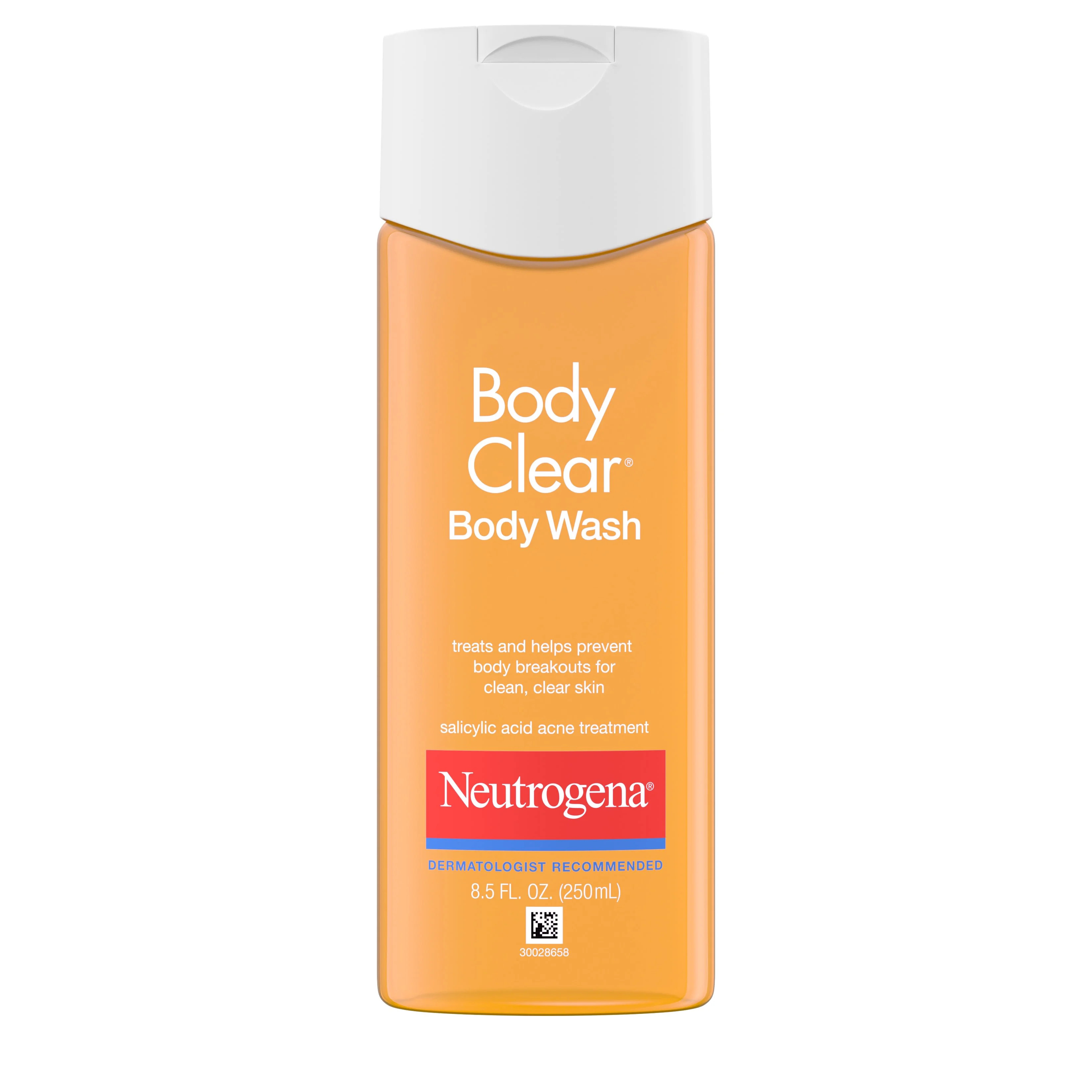 Neutrogena Body Clear Acne Body Wash, 2% Salicylic Acid, 8.5 fl. Oz. | Walmart (US)