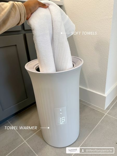 This towel warmer makes these soft towels feel even better when you step out of the shower or bath! 

#LTKFind #LTKhome #LTKunder100