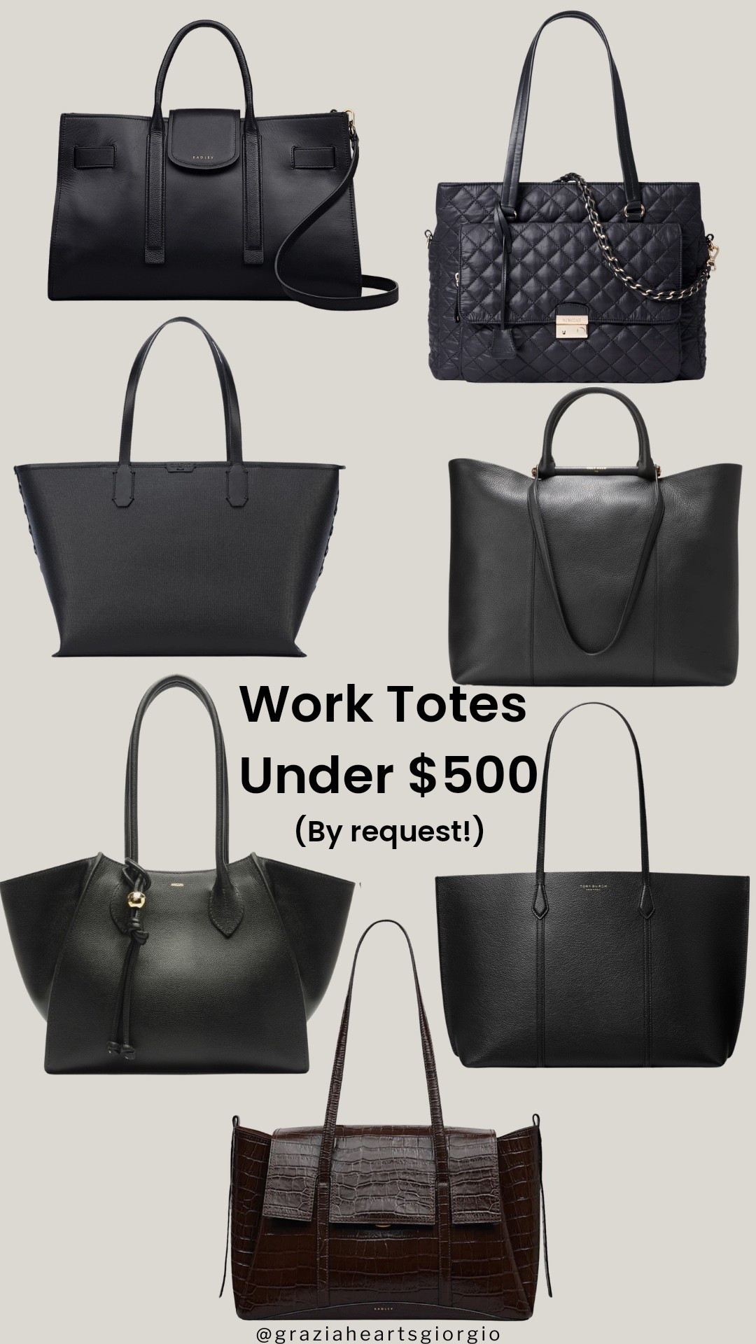 Work Totes Under $500 - by request! 

#LTKWorkwear