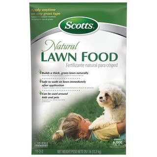 Scotts 29 lbs. Dry Natural Lawn Food-47503 - The Home Depot | The Home Depot