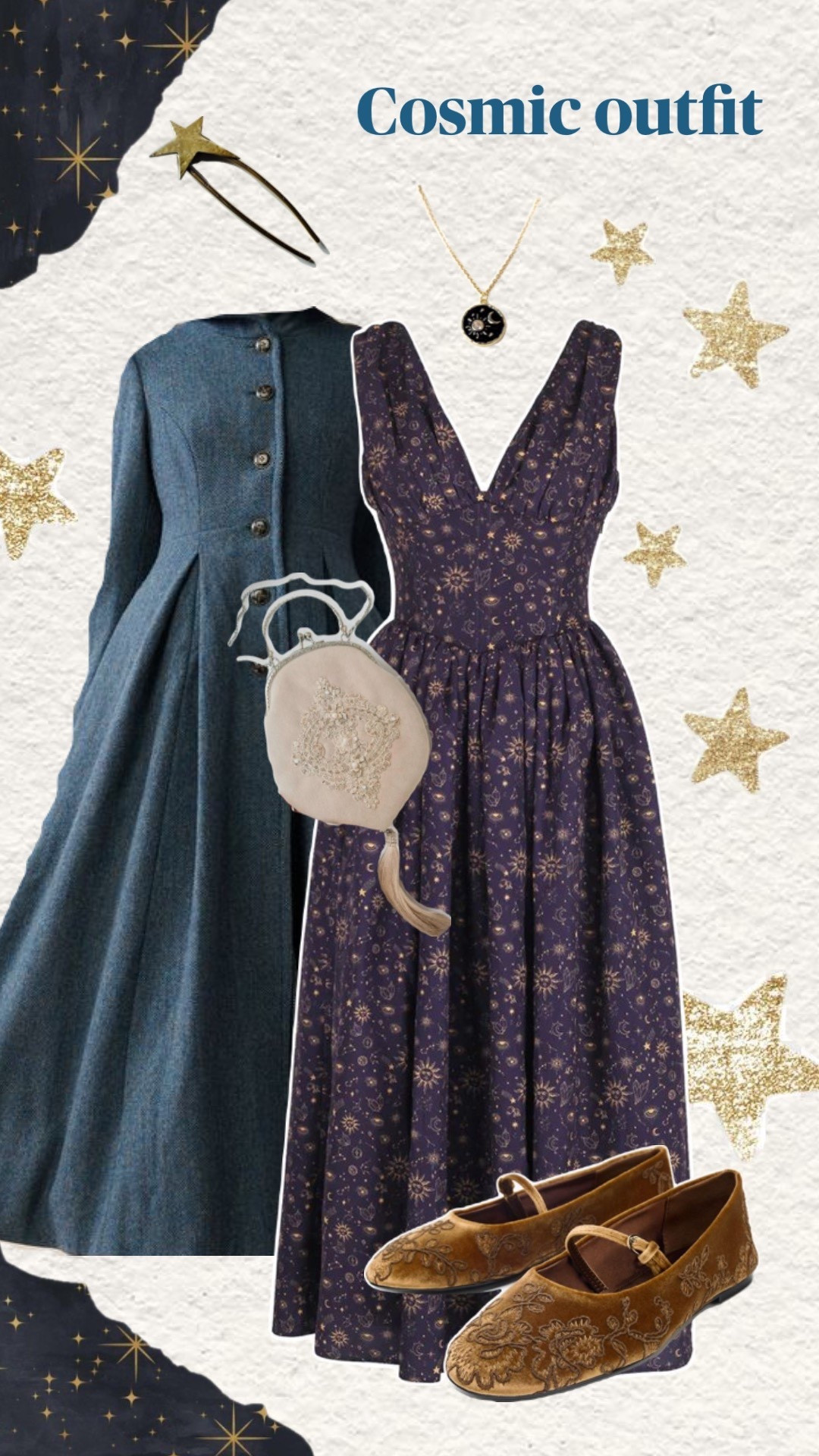 Cosmic inspired outfit 
Dress from - corset story 
Shoes - Zara 

#LTKautumn #LTKuk