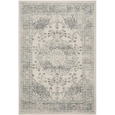 Carmel CAR271 Power Loomed Indoor Area Rug - Beige/Blue - 5'-1"x7'-6" - Safavieh | Target