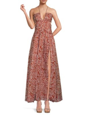 Nolan Halter Maxi Dress | Saks Fifth Avenue OFF 5TH