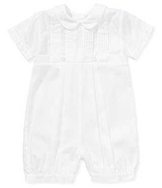 Kissy Kissy Baby Boys Short Sleeve Pima Cotton Alexander Christening Suit - 3/6 Months | Dillard's