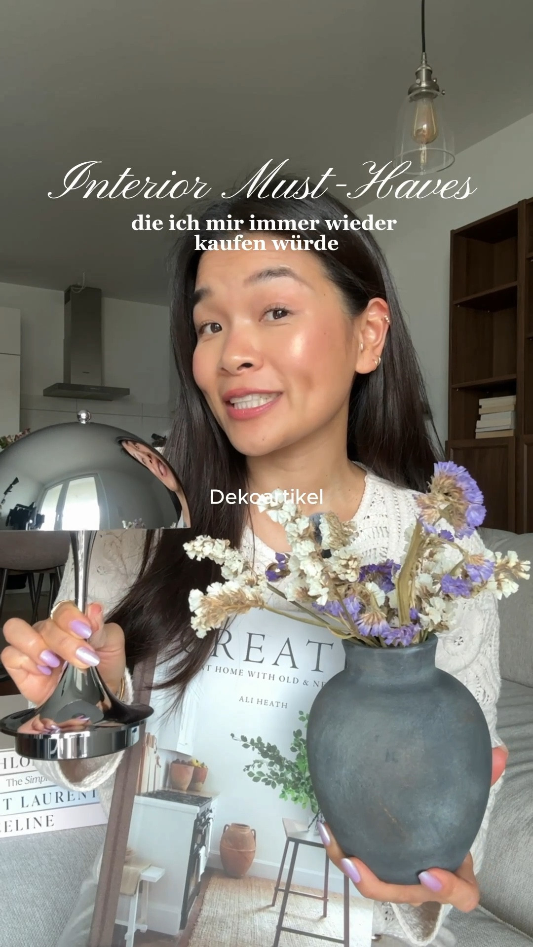 Ich liebeee Interior! Im Zuge unserer Wohnungs-Ummöblierung habe ich mir einige Interior-Schmuckstücke gegönnt🤭 Ich konsumiere sehr bewusst und da man nicht ständig neue Dekoartikel braucht, finde ich es völlig in Ordnung auch bisschen mehr Geld zu investieren, oder?😉
👉 Was ist dein absolutes Interior Must Have? 💬


#LTKdeutschland #LTKeurope #LTKhome