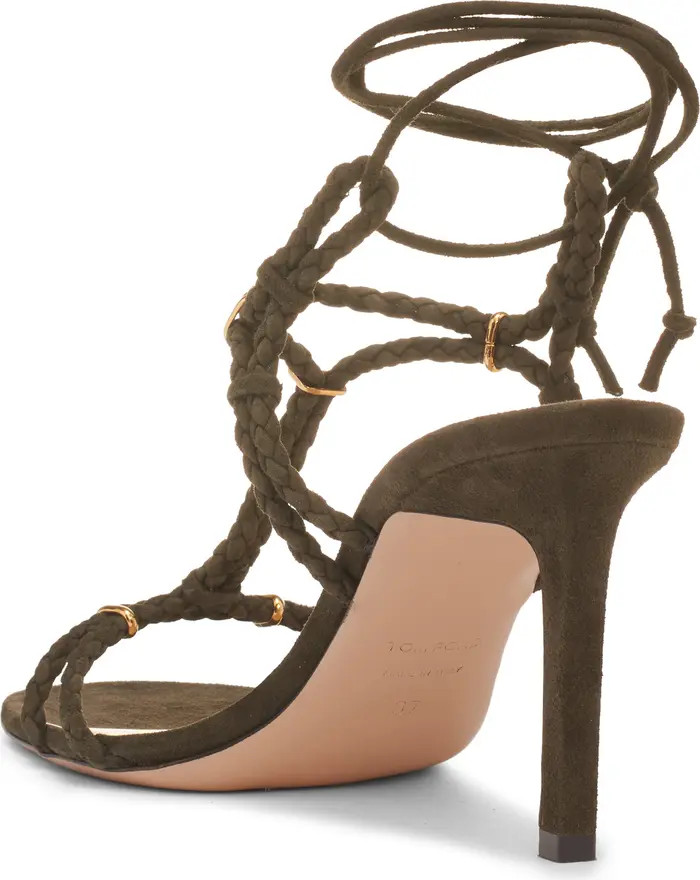 TOM FORD Lily Braided Strap Stiletto Sandal (Women) | Nordstrom | Nordstrom