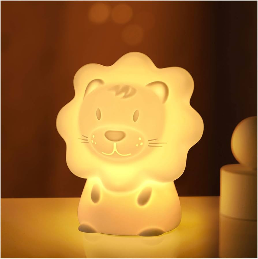 Veilleuse mignonne pour enfants - Veilleuse LED en silicone sans peinture - Lampe de chambre d'en... | Amazon (CA)