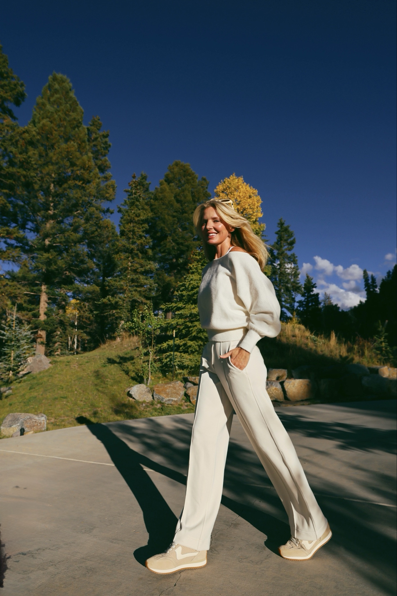 Lululemon Softstream Pants (XS) – the perfect everyday pull-on trousers. These pants are wrinkle-resistant, ultra-soft, and machine washable with pockets 🙌. They give you that polished trouser look while feeling like your comfiest sweatpants. I styled them with the Aritzia ivory off-shoulder sweater (also machine washable!) for an easy, chic outfit you’ll want to wear nonstop.

#LTKWorkwear #LTKOver40 #LTKStyleTip