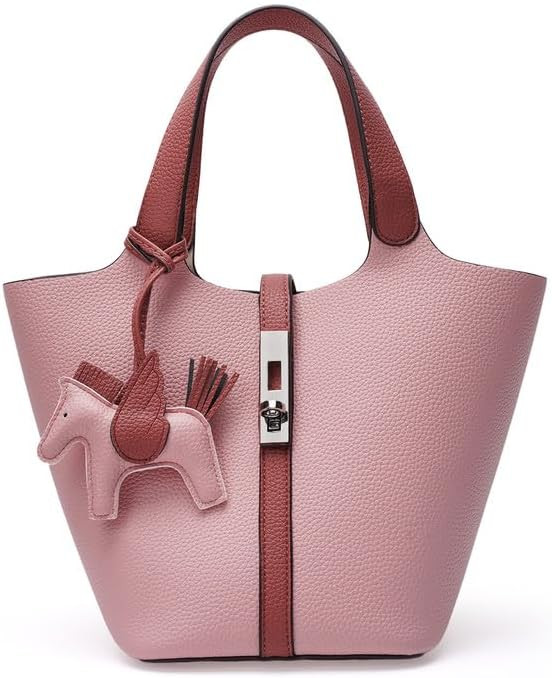 Tote Bag for Women Satchel Bag for Women Shoulder Handbag Bucket Purse Clutch Bags for Work Eveni... | Amazon (US)