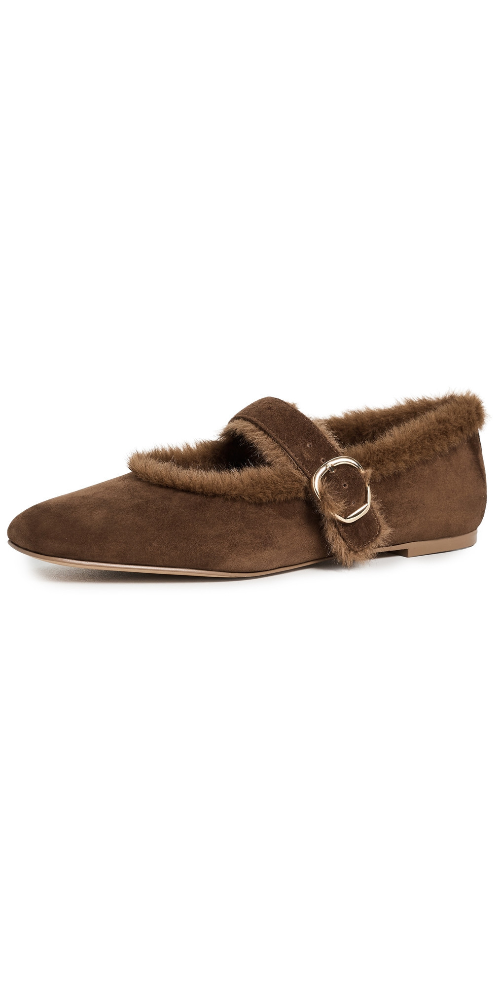 Dolce Vita Mella Plush Flats COCOA SUEDE 9.5 | Shopbop