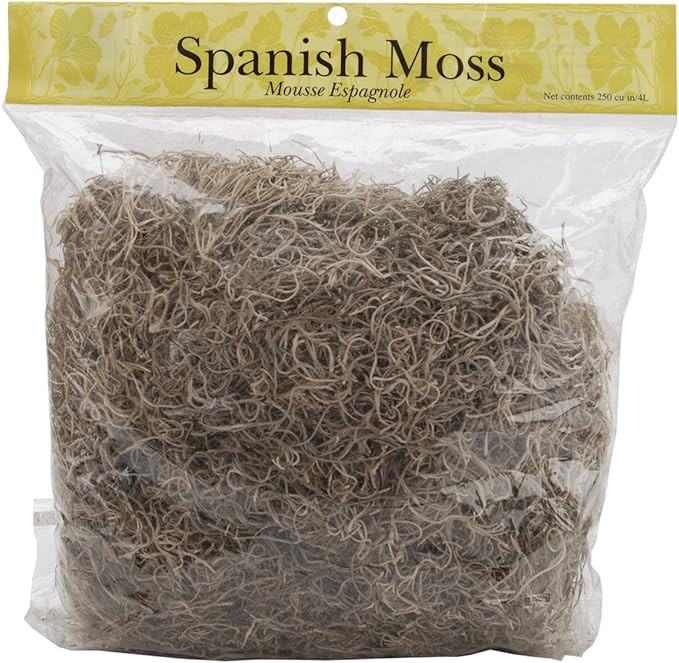 Panacea Spanish Moss, 8 oz (250 cubic Inch), Natural, Brown | Amazon (US)