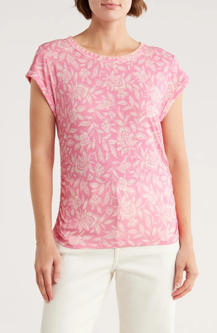Cap Sleeve Ruched Top | Nordstrom Rack