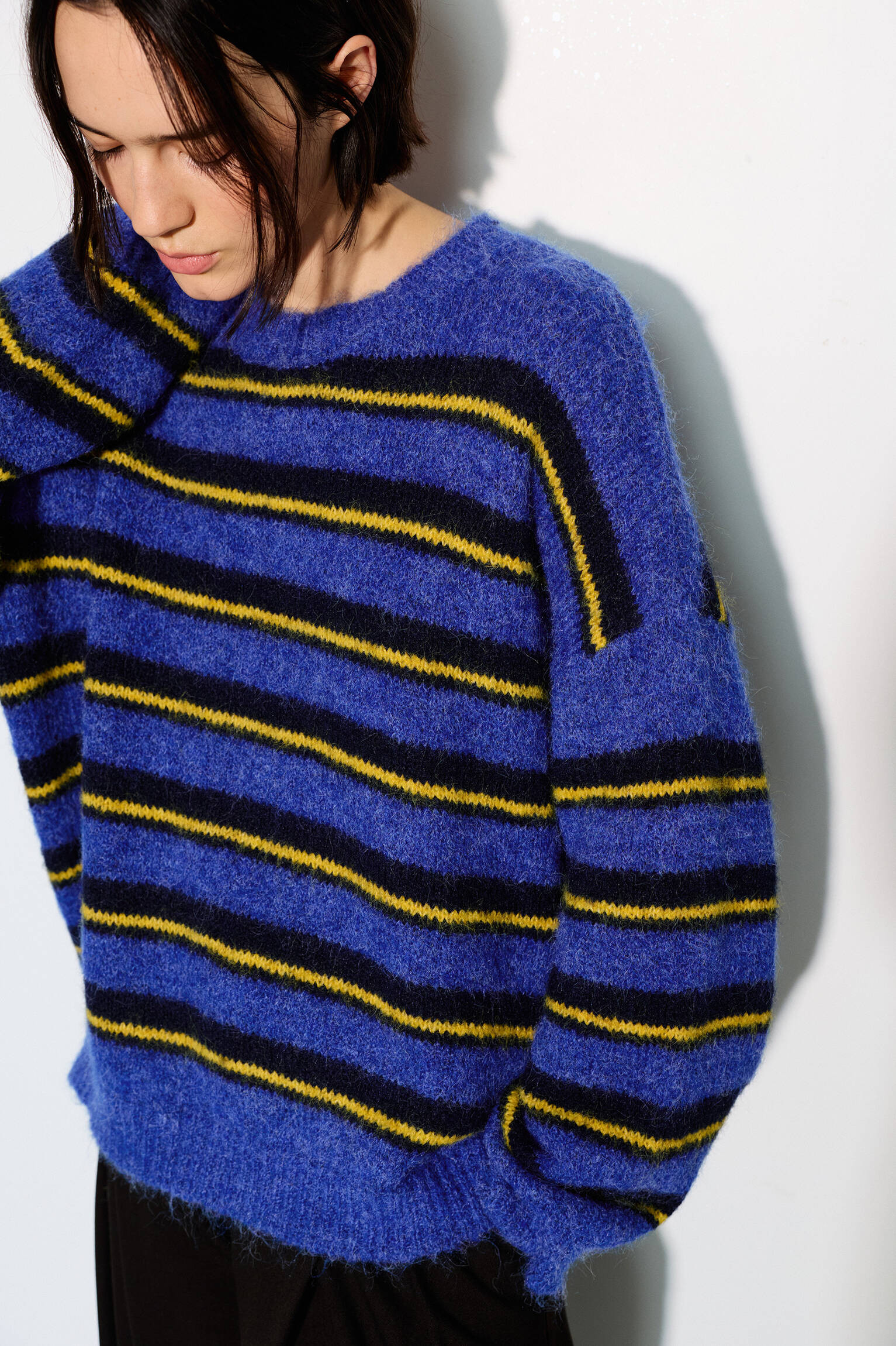 Striped sweater - pull&bear | PULL and BEAR UK