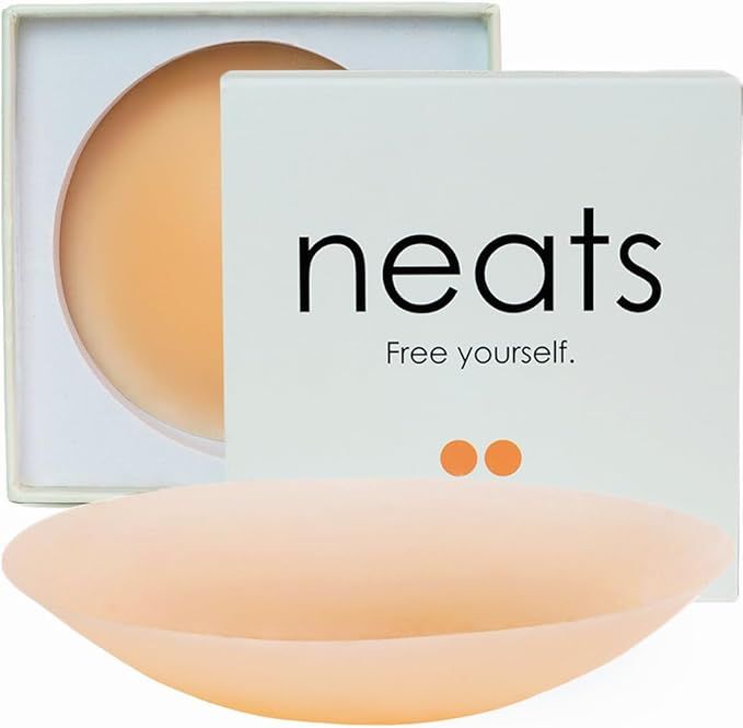 NEATS Nipple Covers for Women, Reusable & Hypoallergenic Adhesive Silicone Pasties | Amazon (US)