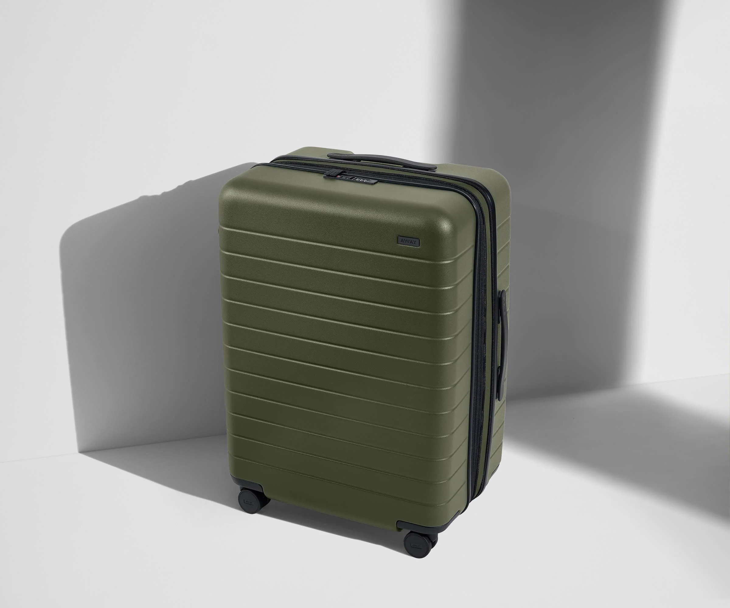 Expandable Medium Suitcases: Olive Green | Away | Away