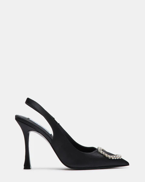 BEIGNET BLACK SATIN | Steve Madden (US)