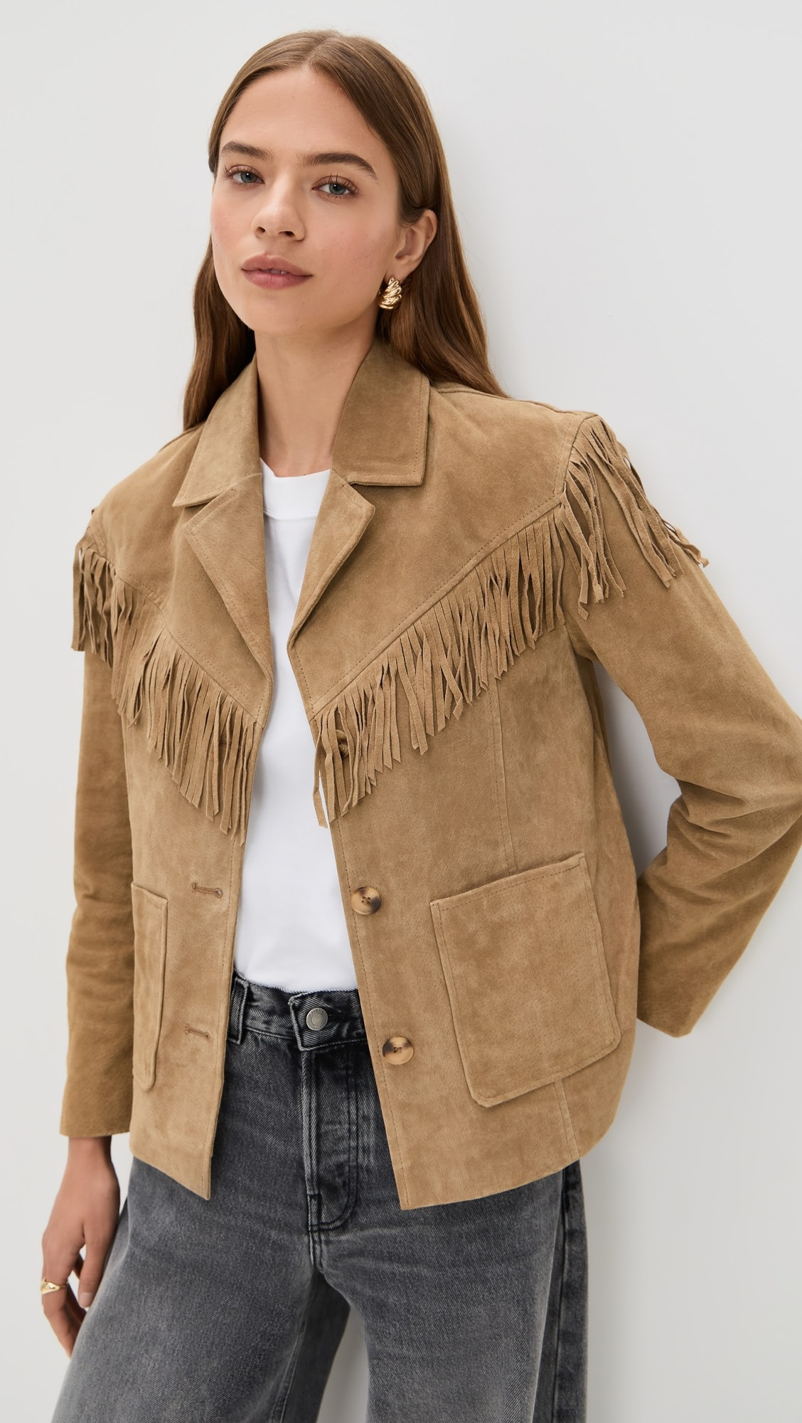Herbal Therapy Suede Jacket | Shopbop