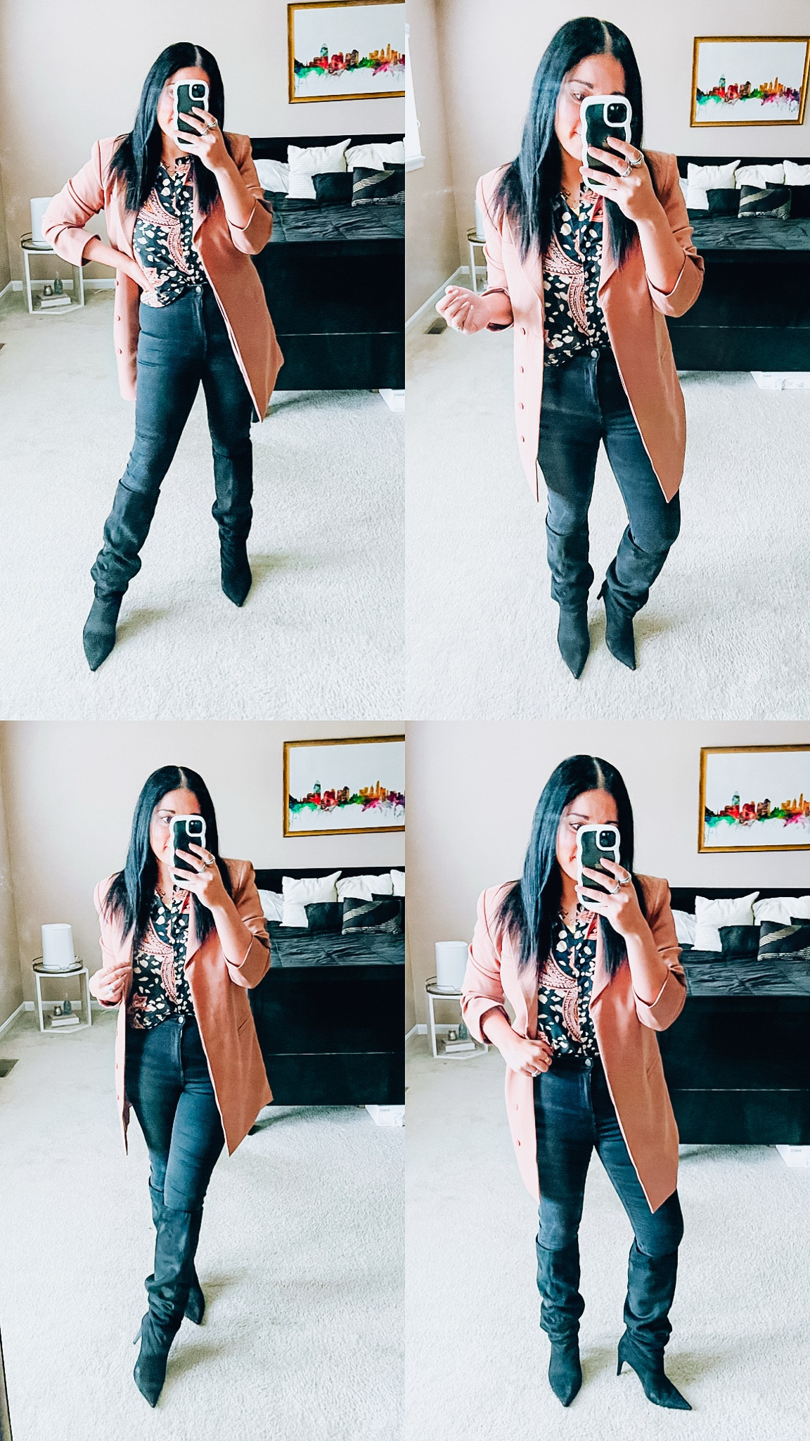 Holiday outfit
Black suede boots
Anthro blazer coat


#LTKStyleTip #LTKHoliday #LTKSeasonal