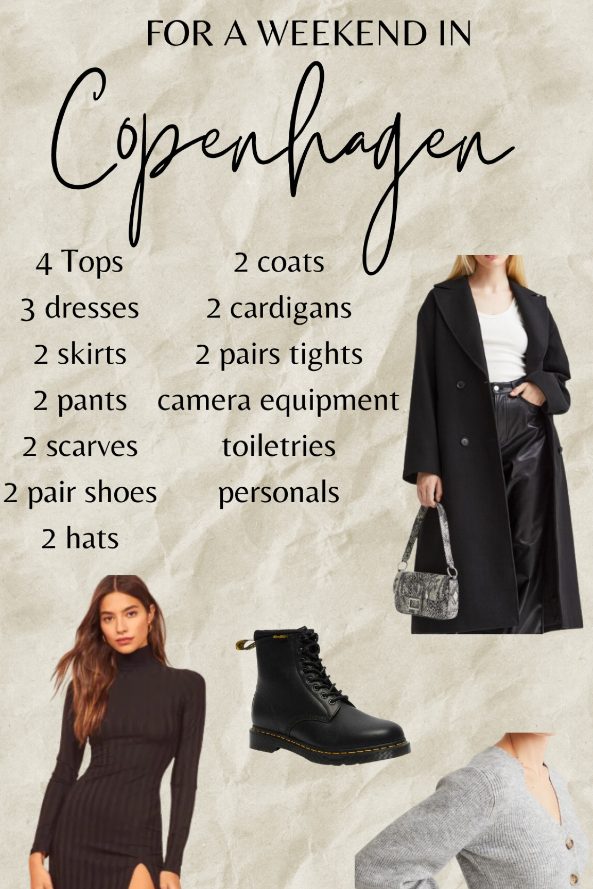 My Copenhagen packing list is here!!! 

#LTKHoliday #LTKtravel #LTKeurope