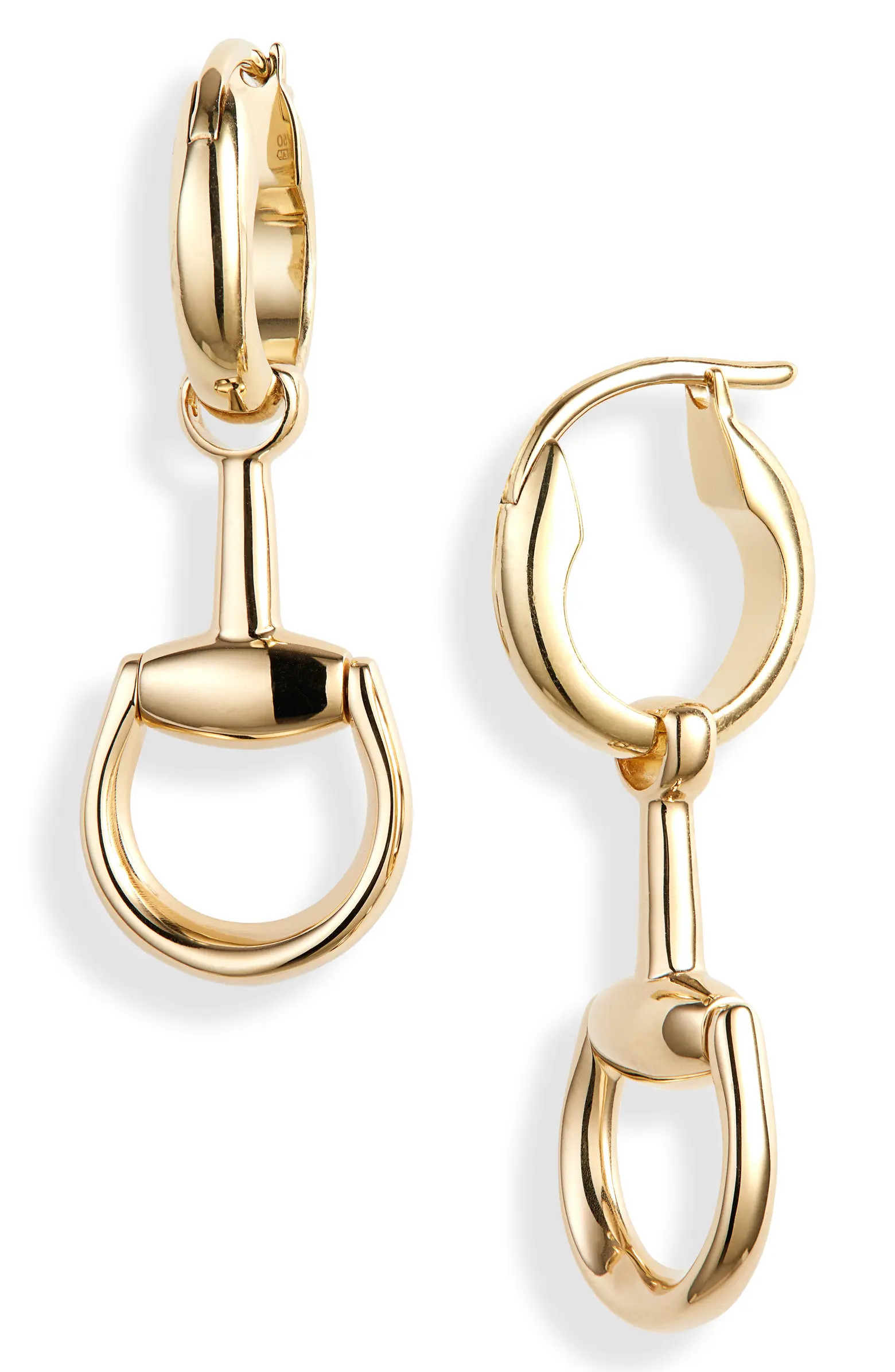 Small Horsebit Drop Earrings | Nordstrom