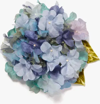 The Blue Hydrangea Floral Brooch | Nordstrom