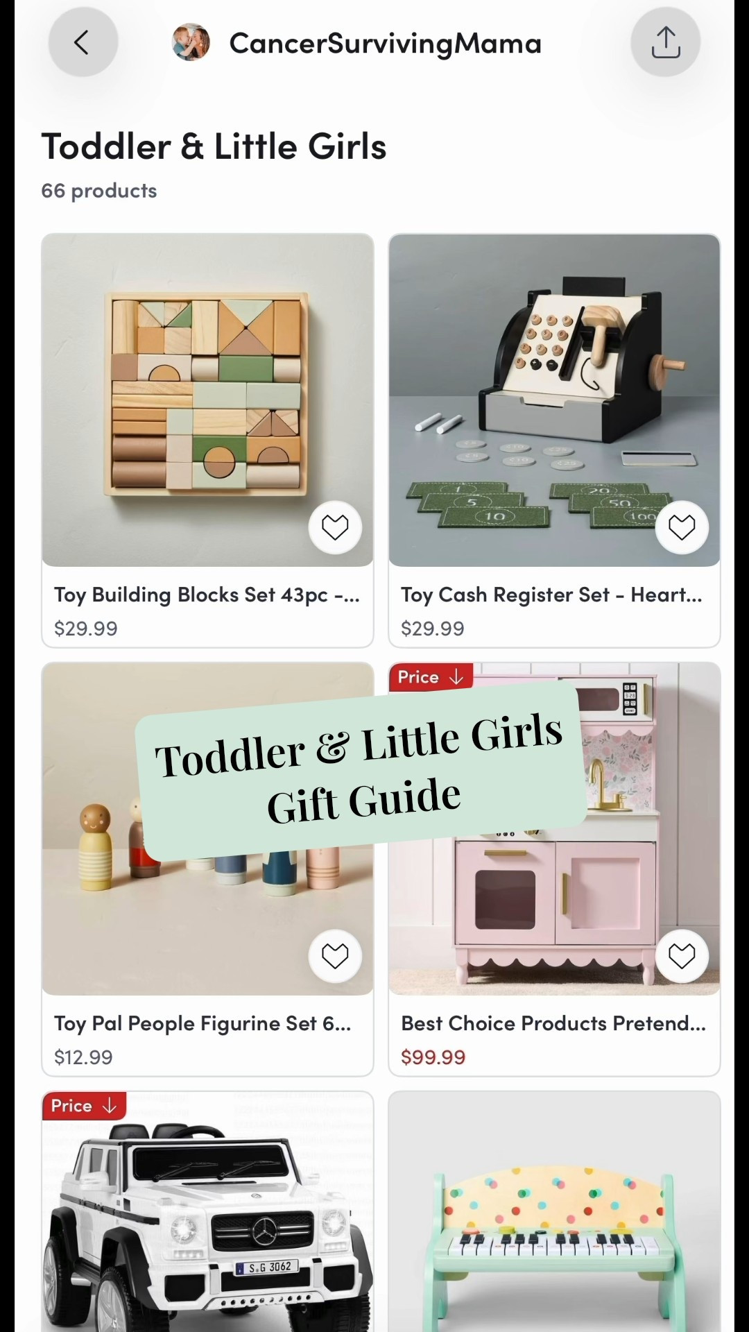 Gift guide for toddlers to little girls! The best selling toys & christmas gifts for 2025 ♥️  these toys are must haves and endless fun ✨

If you’re looking for another age range, make sure to check out my other gift guides in LTK! 

gift guide | christmas 2025 | christmas | gift ideas | gifts | gifts for kids | toddler girl gifts | little girl gifts | toddler girl toys | little girl toys | gift guide 2025 | christmas gifts for girls | christmas gifts for toddlers | best selling toys | best sellers | top toys | amazon toys | walmart toys | target | ltk gift guide 

#LTKHoliday #LTKCyberWeek #LTKGiftGuide