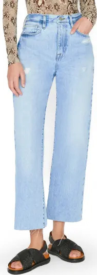 FRAME Le Jane Crop Wide Leg Jeans | Nordstrom | Nordstrom