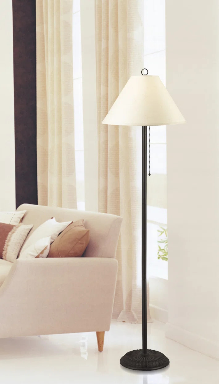 Buharkent 57'' Brown Traditional Floor Lamp | Wayfair North America