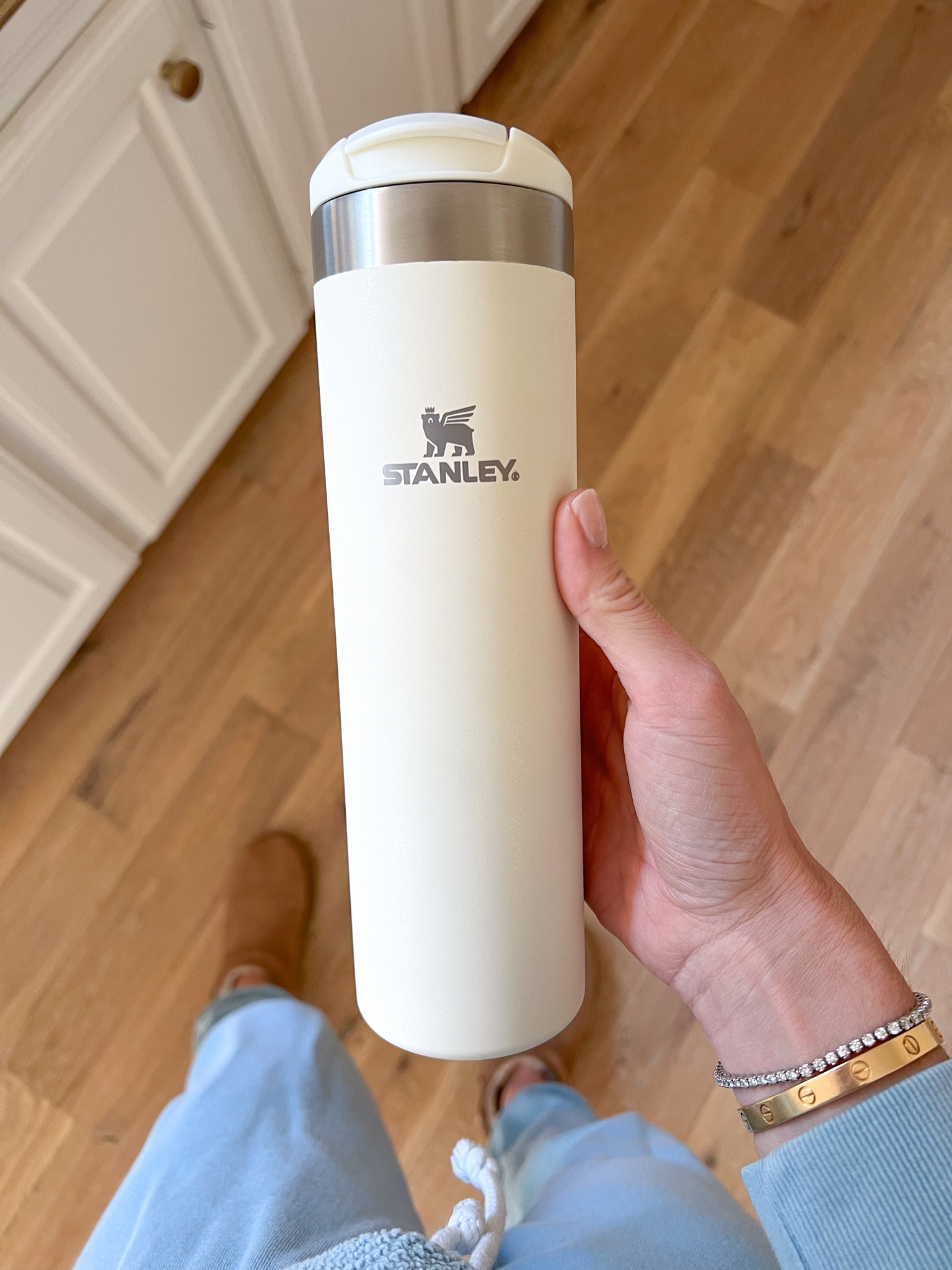 My favorite on the go cup for coffee ☕️ Currently on sale and comes in other colors @stanley_brand 

#LTKsalealert #LTKHoliday #LTKCyberWeek