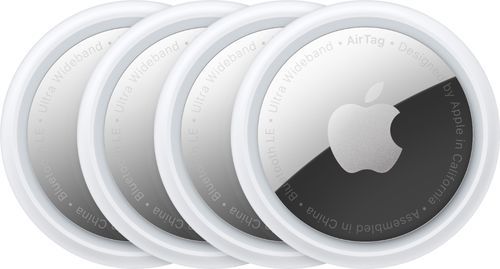 Apple - AirTag (4-Pack) - Silver | Best Buy U.S.