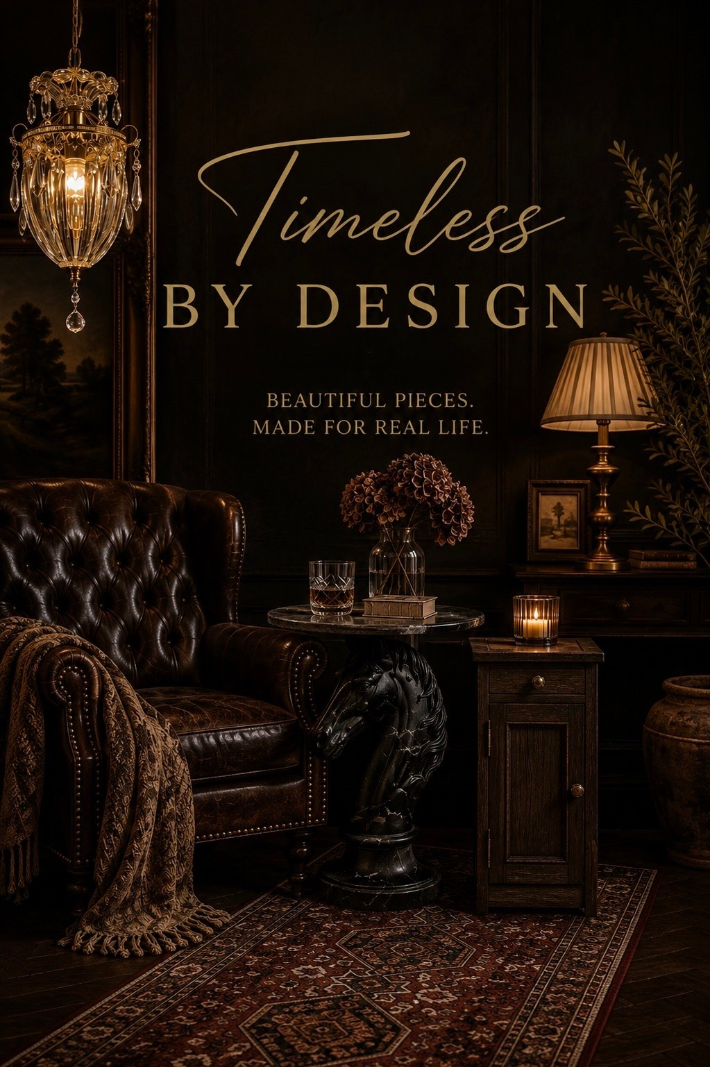 The best rooms don’t look like they were bought all at once. They feel collected. 🤎 Rich leather, warm wood, sculptural details, vintage-inspired lighting—pieces with enough character to make a home feel established, layered, and entirely your own.

Timeless doesn’t have to mean expensive. It just has to look like you knew exactly what to choose.

#AmazonFinds #TimelessInteriors #OldWorldStyle #ClassicInteriors #CollectedHome #DesignerLook #LuxuryForLess #AmazonHome #MoodyInteriors #TraditionalInteriors #HomeDecorFinds #VintageInspired #EnglishCountryStyle #InteriorInspiration #callsigndesign