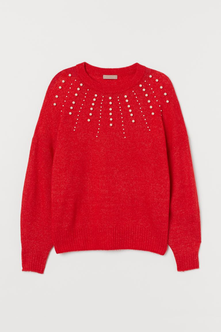 H&M+ Sweater with Beads | H&M (US + CA)