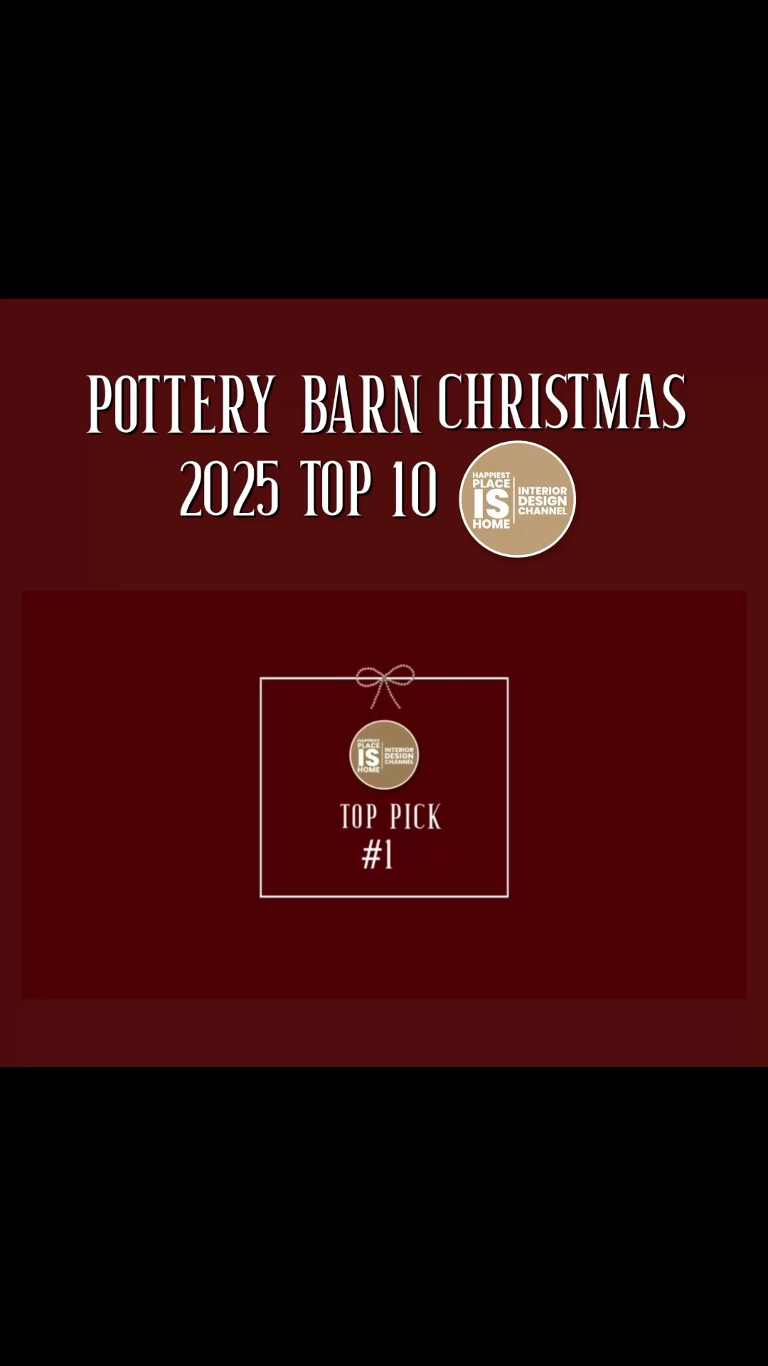 Pottery Barn Holiday LOOKBOOK Top 10

#LTKSeasonal #LTKHome